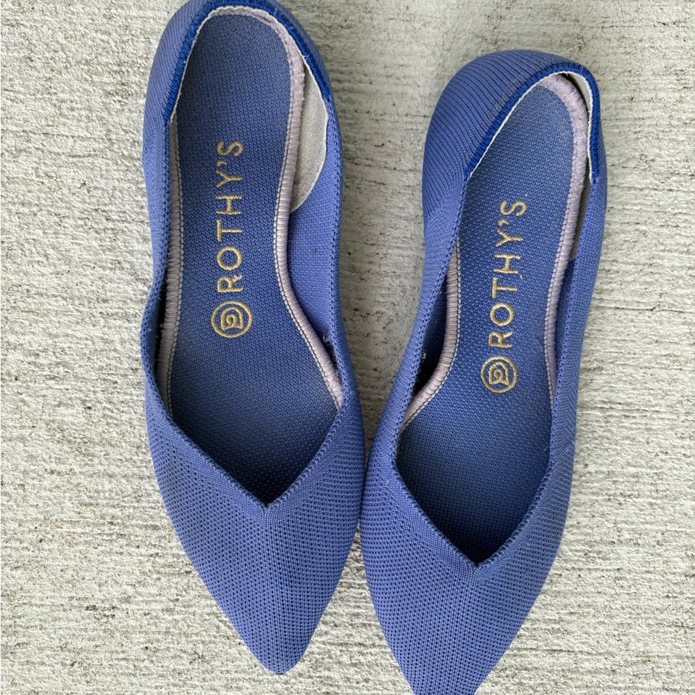 Rothy's Women's Classic Blue Loafers